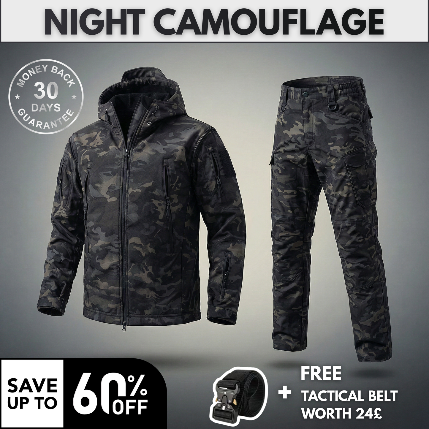 VORAX™– Waterproof Softshell Jacket & Pants Set