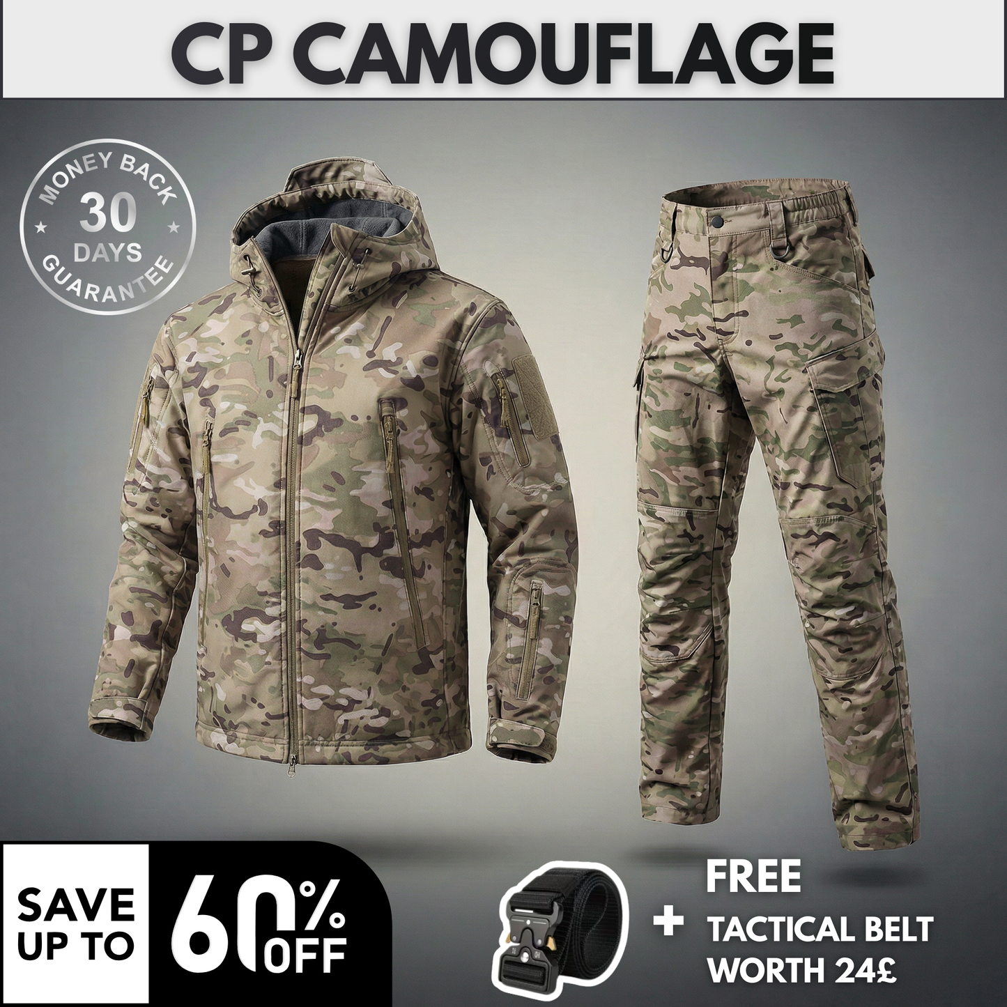 VORAX™– Waterproof Softshell Jacket & Pants Set