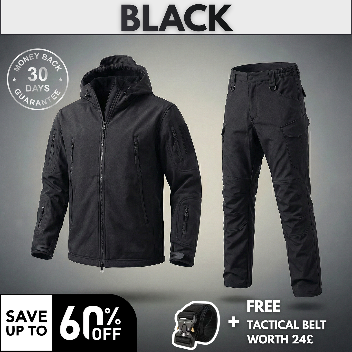 VORAX™– Waterproof Softshell Jacket & Pants Set